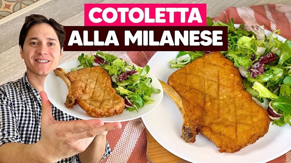 COTOLETTA ALLA MILANESE: la RICETTA ORIGINALE e i segreti dello Chef Michele Ghedini