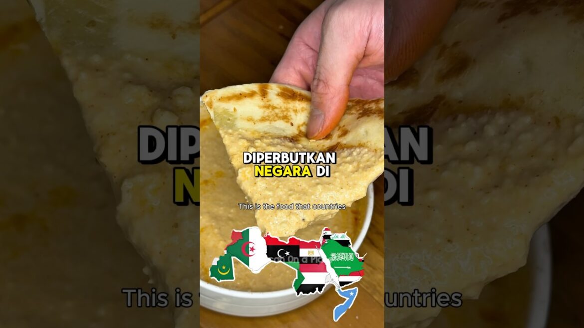 Hummus jadi contoh, bagaimana makanan bisa menyatukan sekaligus memecah belah #hummus #palestine