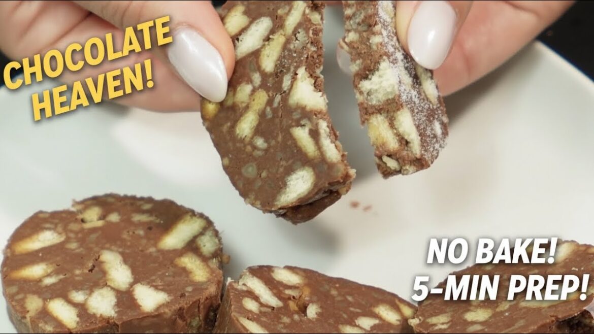 I Tried This Chocolate Salami Recipe… Now I Can’t Stop Making It!