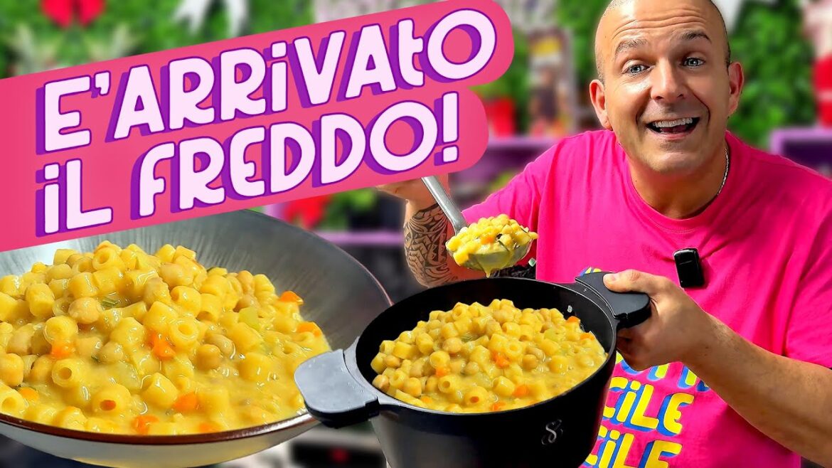 La mia PASTA e CECI veloce! Una ricetta facilissima e ricca di gusto! La mia PASTA e CECI veloce! Una ricetta facilissima e ricca di gusto!