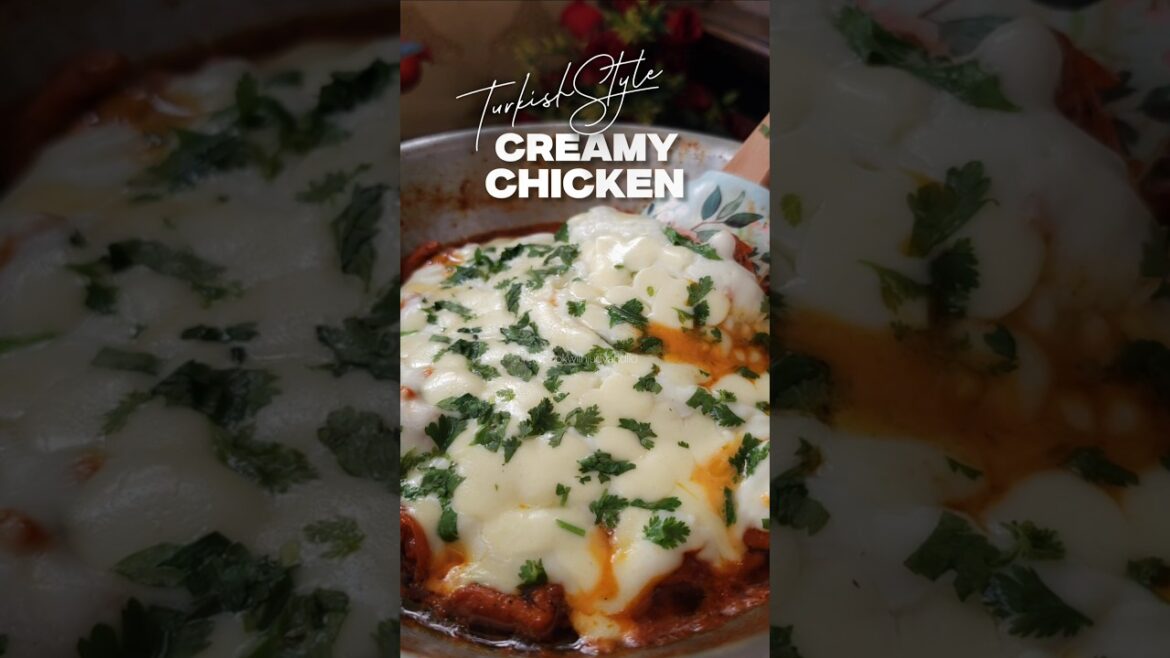Turkish Creamy Chicken in 15 Minutes !!!