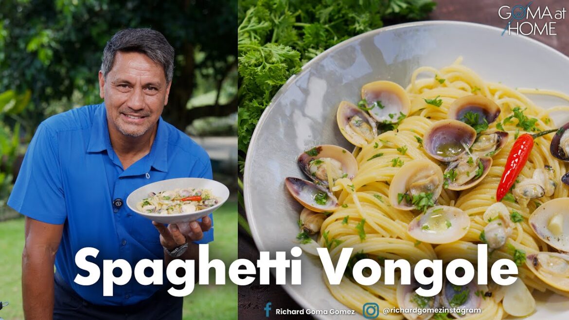 Goma At Home: Spaghetti Vongole Goma At Home: Spaghetti Vongole
