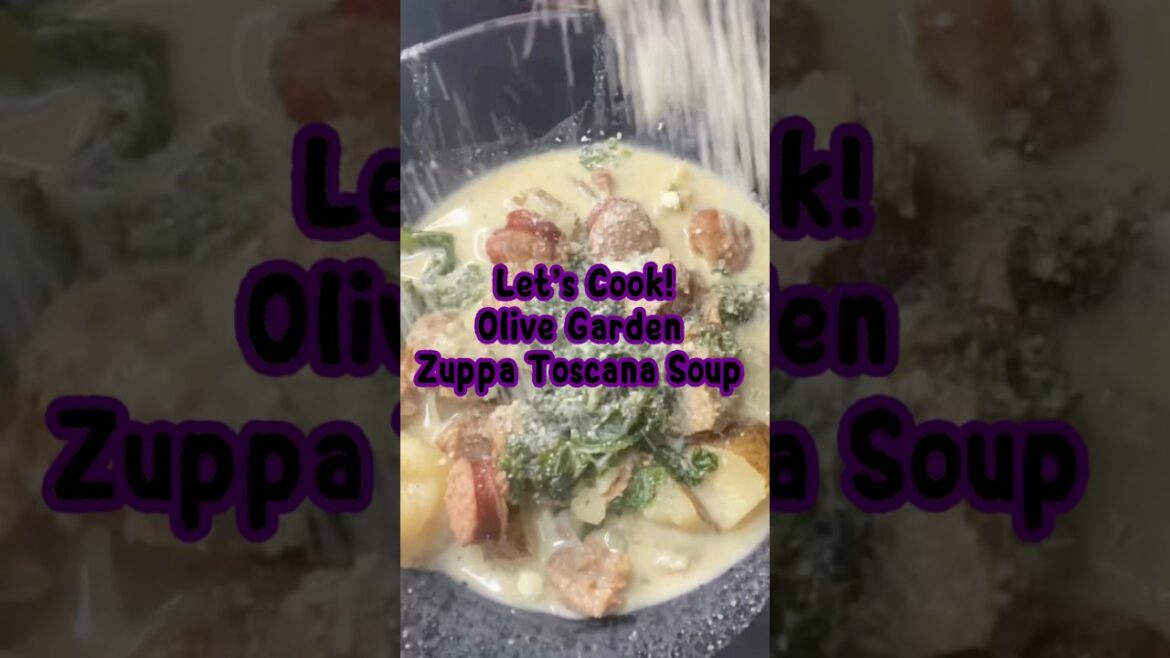Zuppa Toscana hitd EVERY TIME.#SoupSeason #zuppatoscana #dinnerideas #letscook #OliveGarden