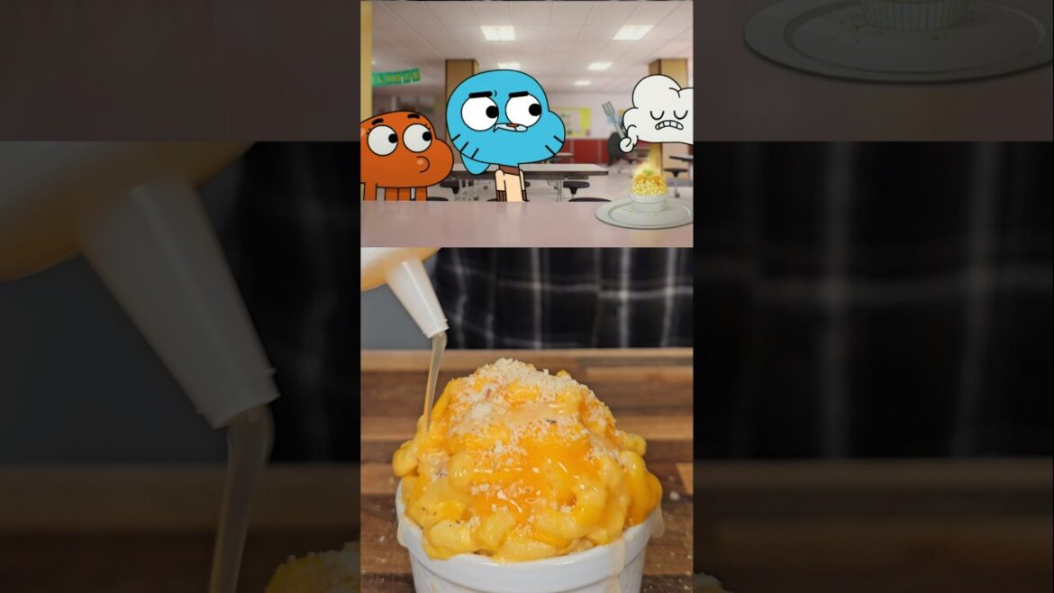 Truffle Into High Society With Masami's Gourmet Mac!☁️ #shorts #gumball #macncheese #cartoonnetwork