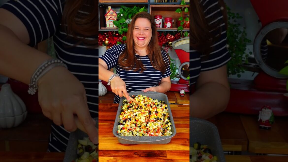 Caponata de berinjela! #receitas