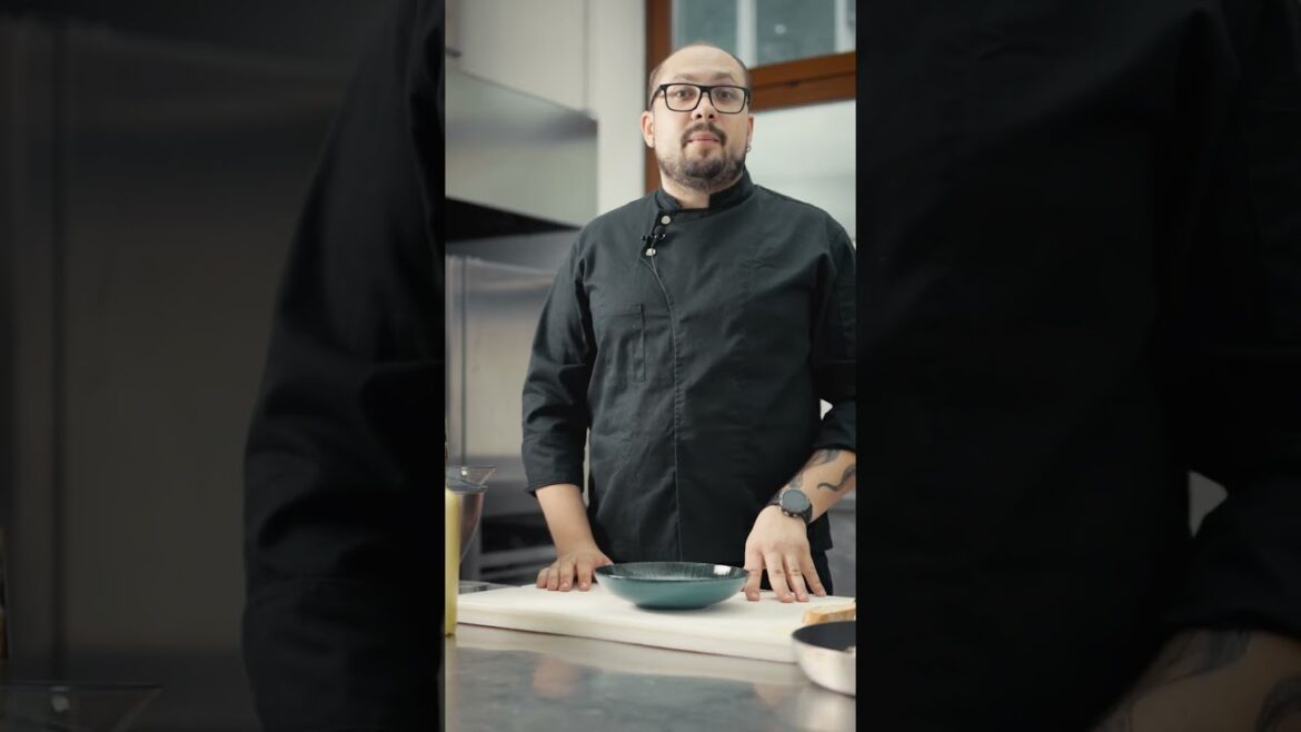 Sinfonia di mare su crema di piselli e terra di olive taggiasche