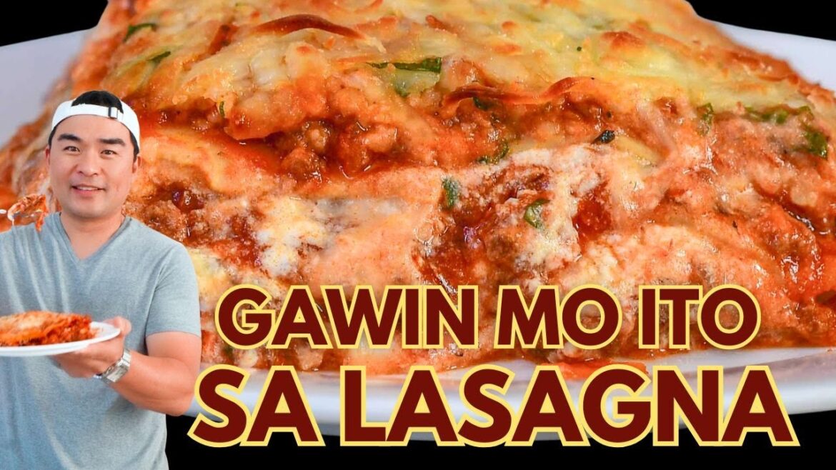 Gawin mo ito sa lasagna, ang sarap! Easy Homemade Lasagna Recipe
