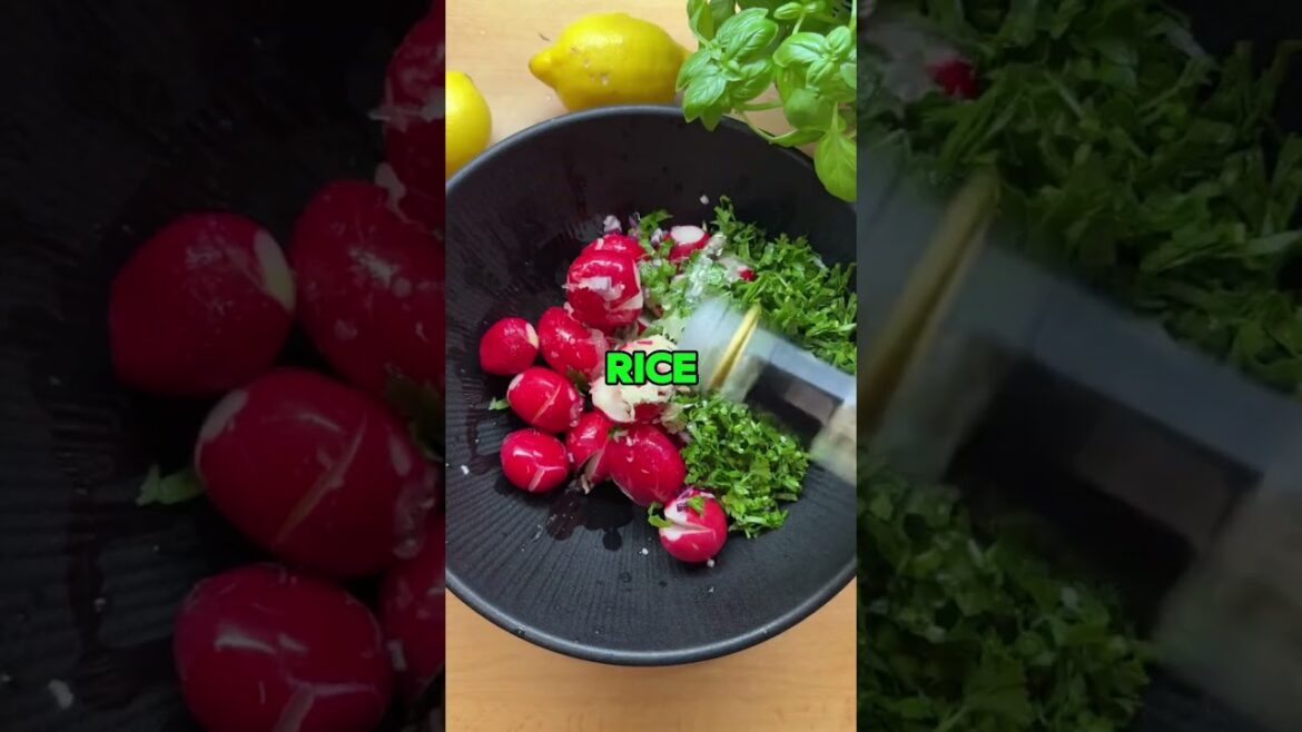 Easy Radish Salad | Quick & Healthy Recipe