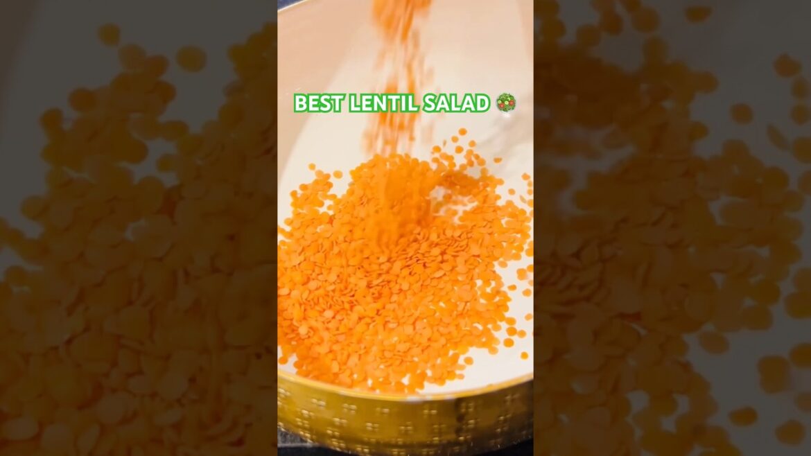 # Must-Try Irresistibly Tasty Greek Red Lentil Salad Recipe!