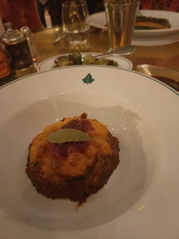 The main meal at the Ivy restaurants The main meal at the Ivy restaurants