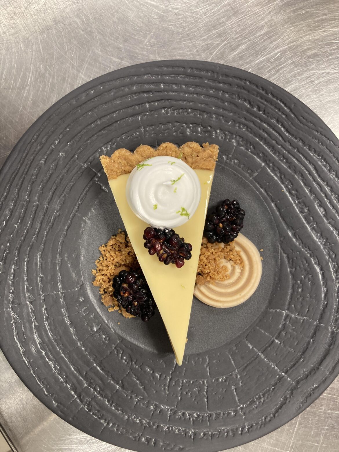 Plated dessert I made