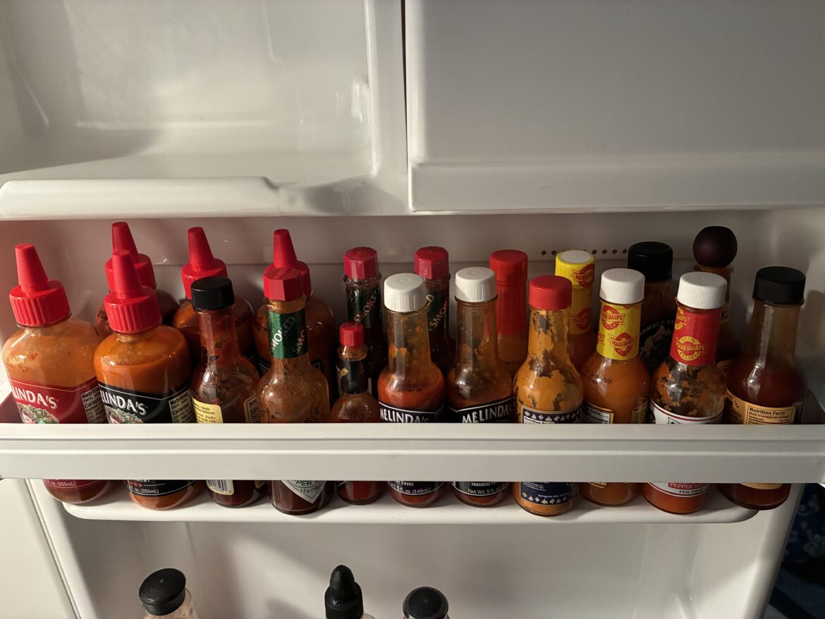 Finally managed to fill up my fridge shelf!