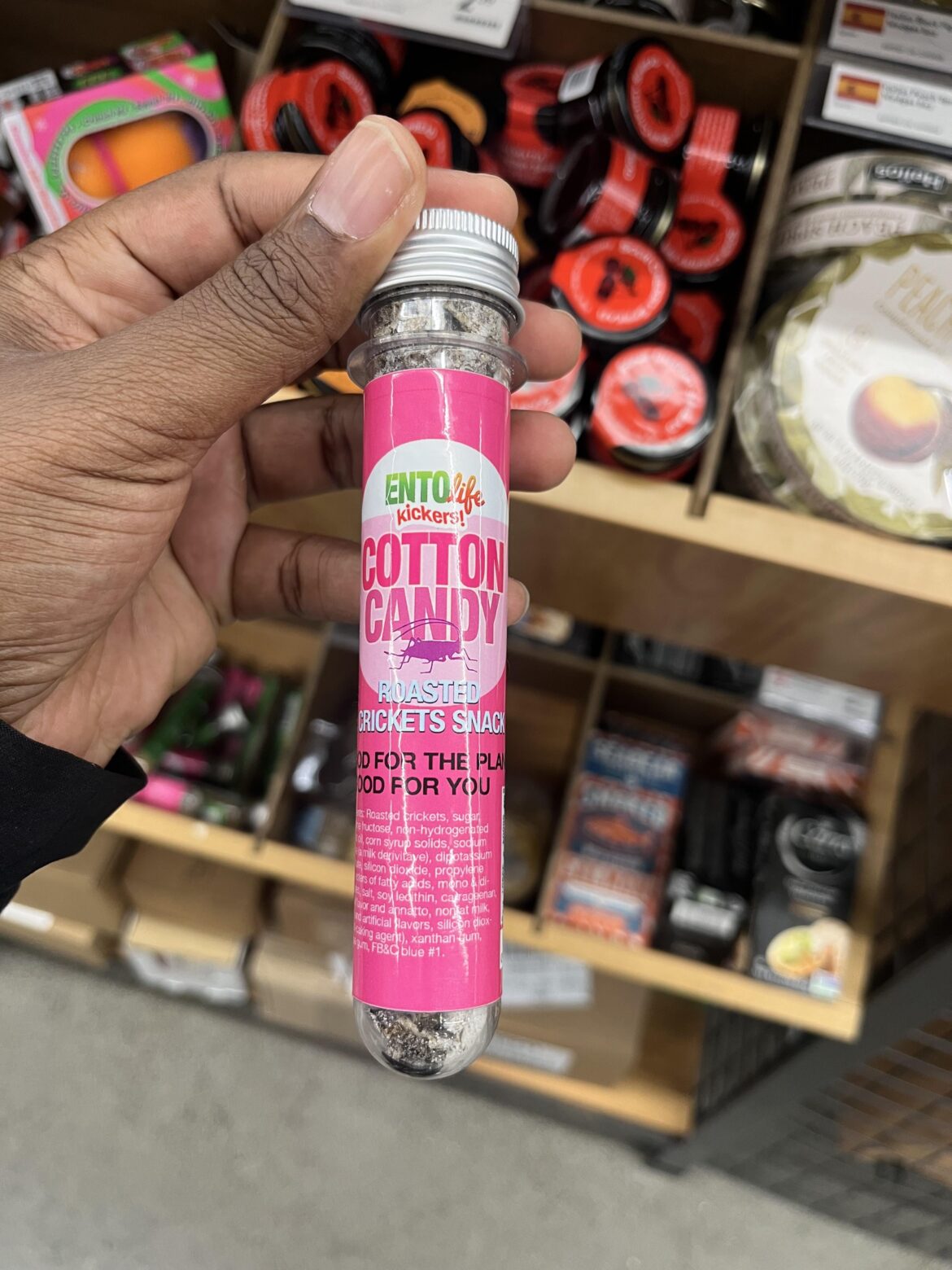 Cotton candy crickets