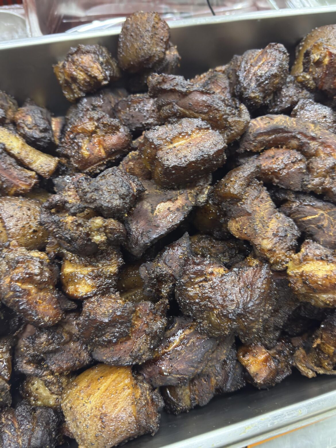 I made a pork belly burnt ends.