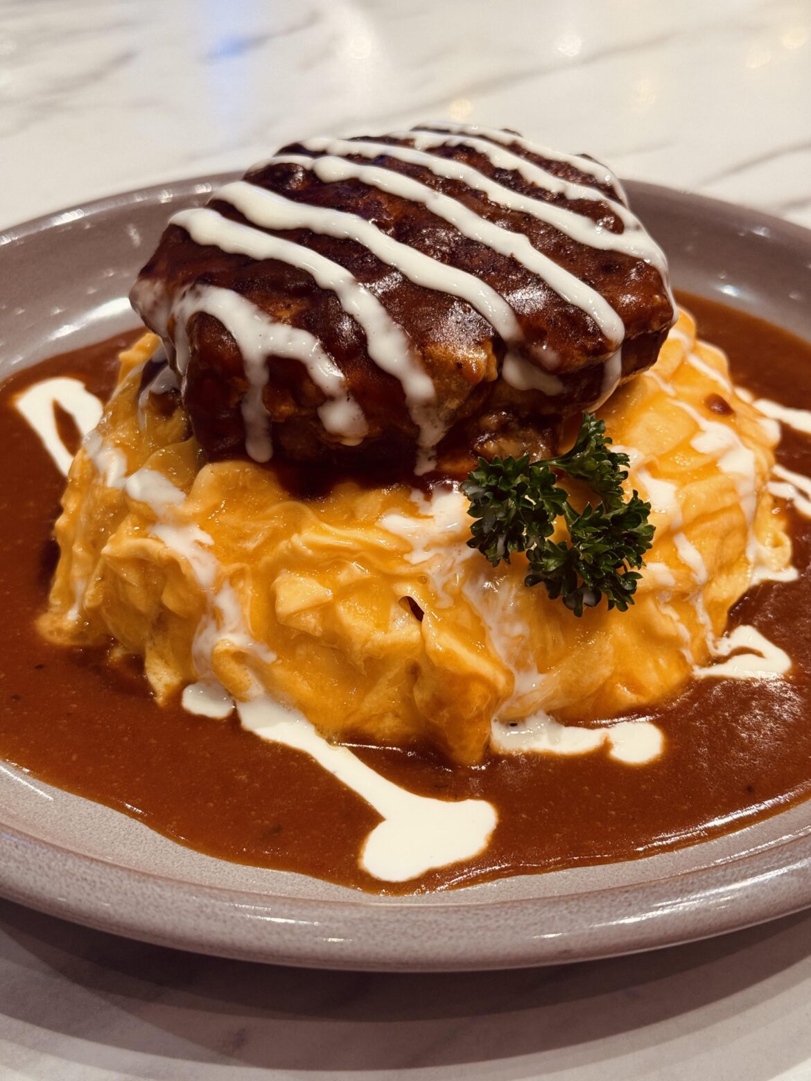 Hamburg Omurice
