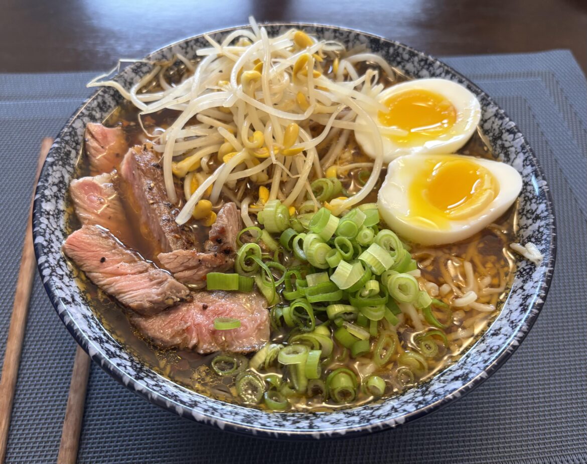 Made my own ramen