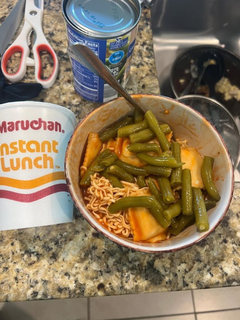 This is what my dad eats