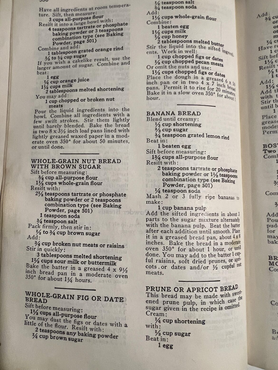 Old Banana Bread Recipe request.