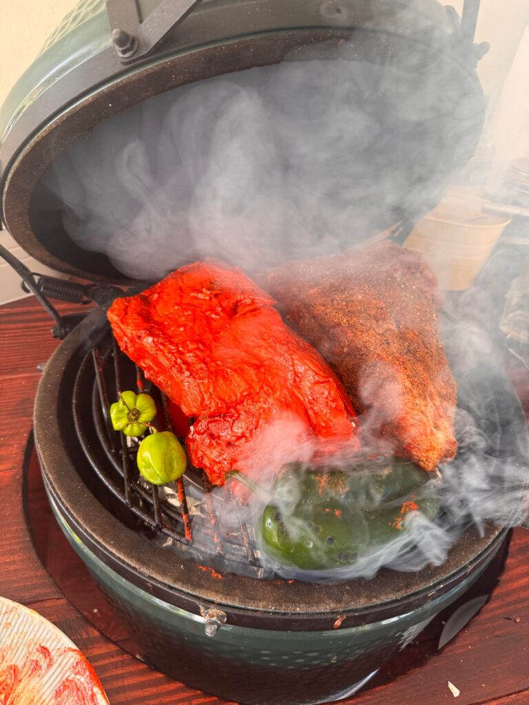 Construction day smoked pork