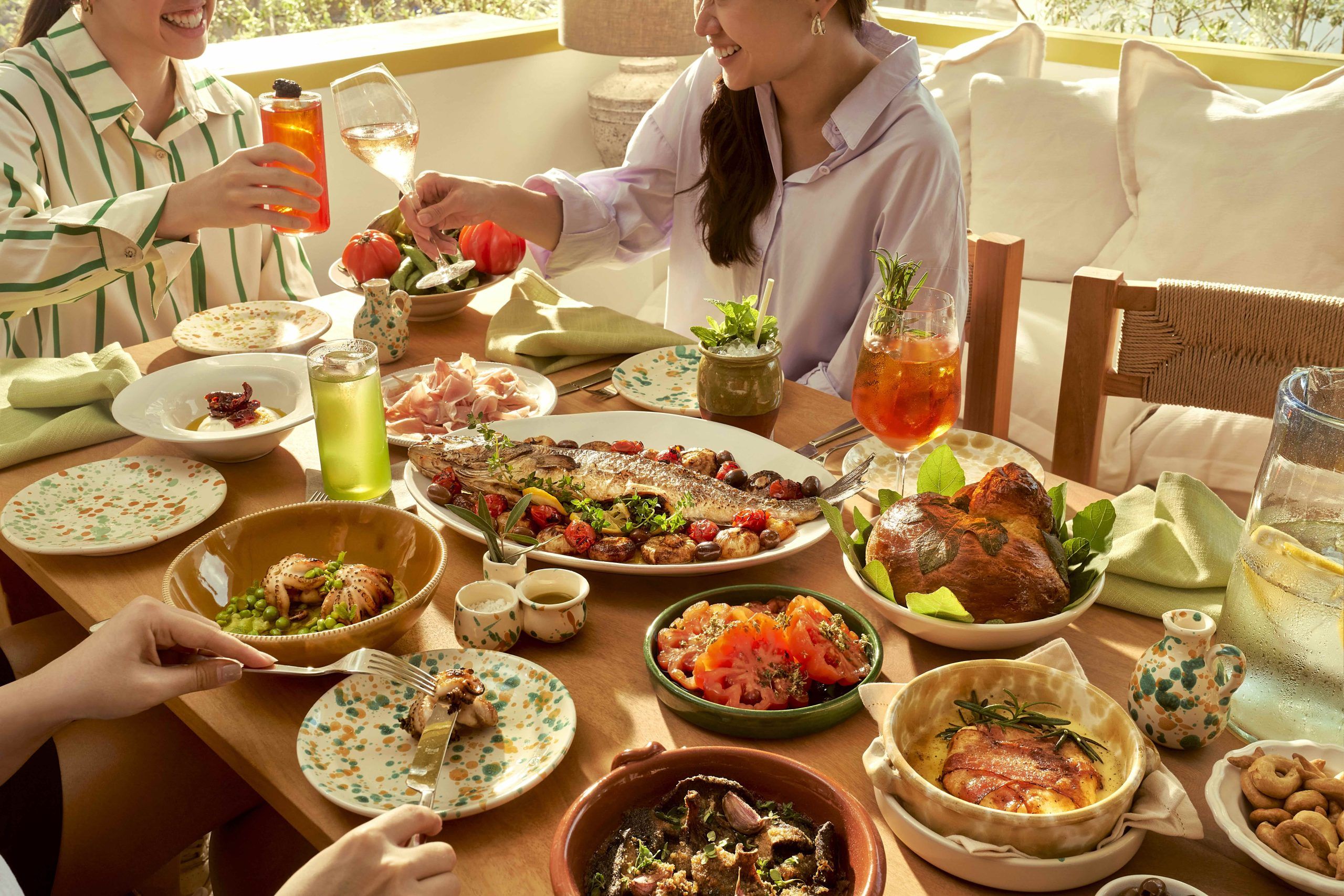 Communal Puglian dining at Fico |   Courtesy of Fico 