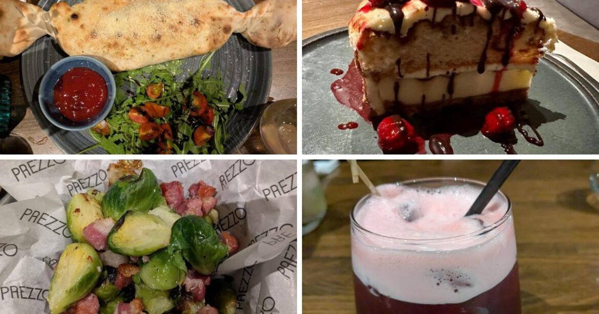 We try the new Christmas menu at Prezzo Italian in York