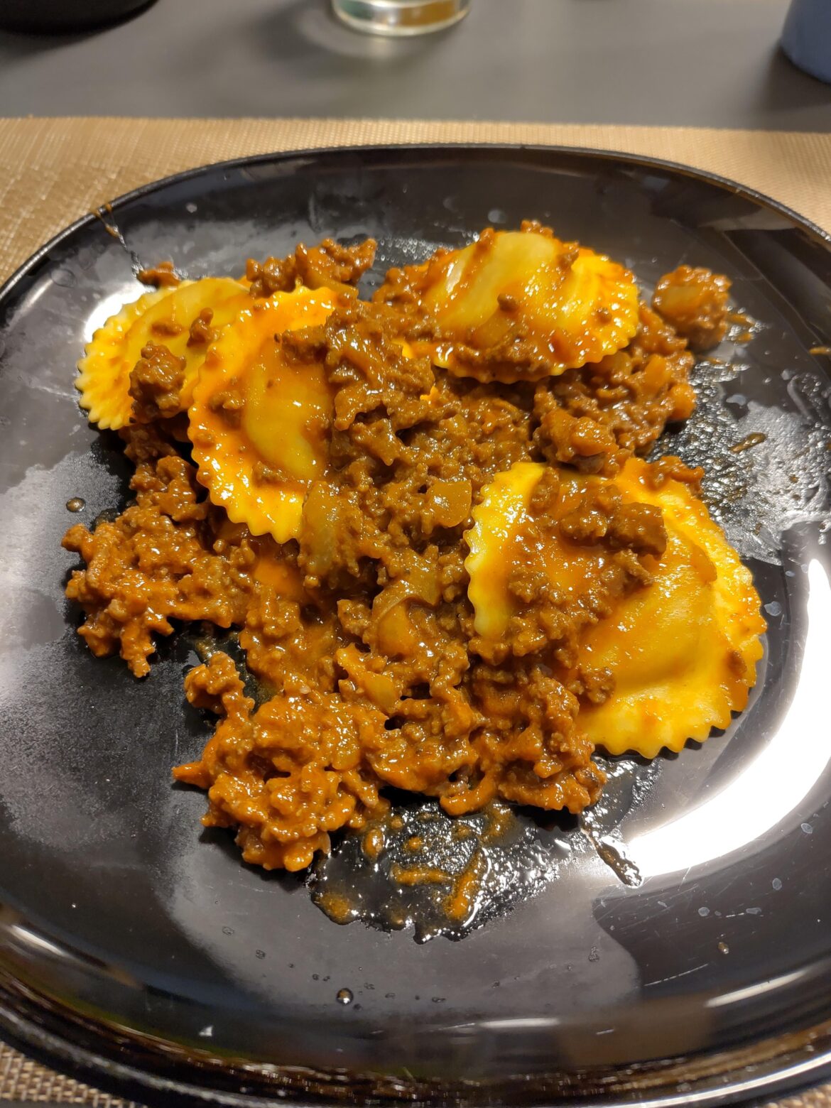 Homemade tordelli lucchesi al ragù