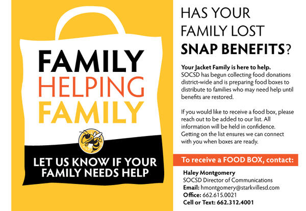 Family helping family