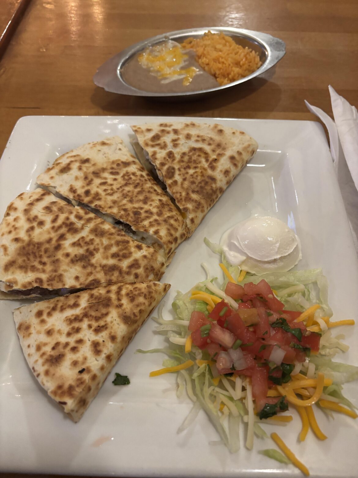 Steak quesadillas for dinner tonight ..