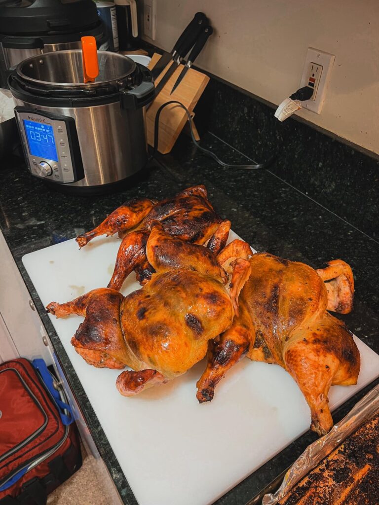 The Friendsgiving Triple Spatchcock