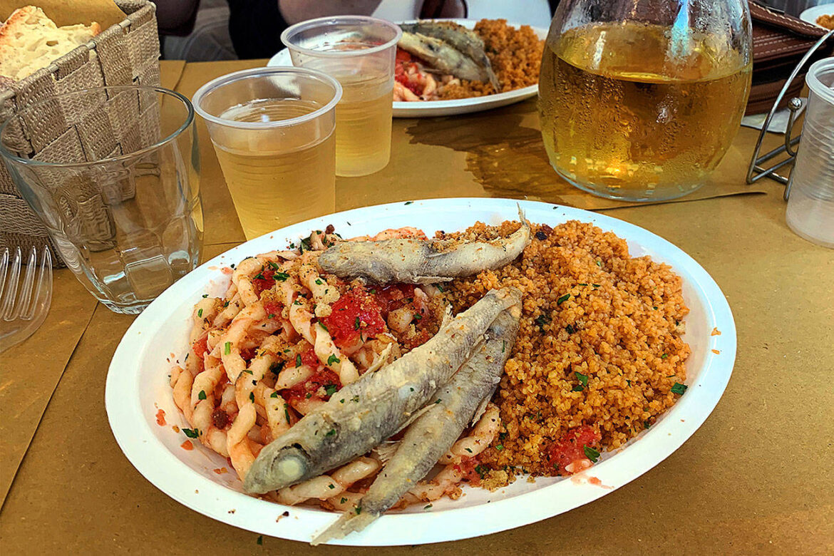 Rick Steves samples the tasty complexity of Sicilian cuisine. Rick Steves samples the tasty complexity of Sicilian cuisine.