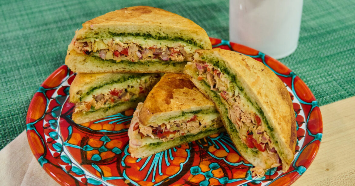 Italian Tuna Salad Sandwiches