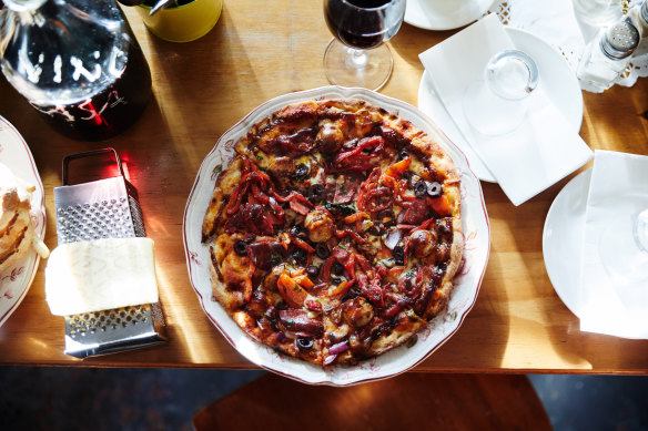 The Olive Jar’s food was pure vintage Carlton.