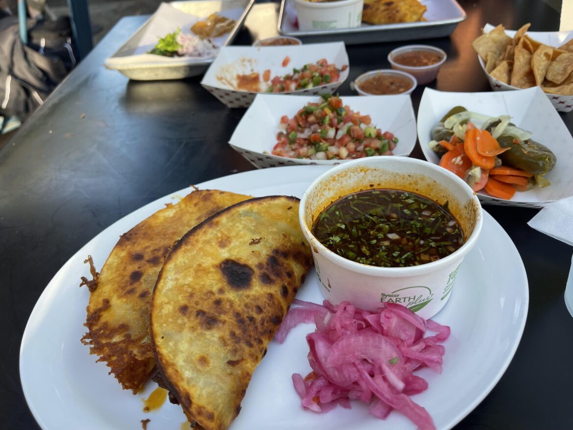 Always need quesabirrias when the weather’s acting up