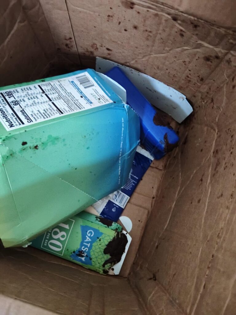 I bought an unreasonable amount of Gatsby but most the bars melted