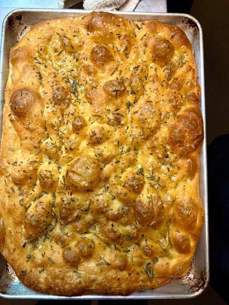 Some focaccia from work