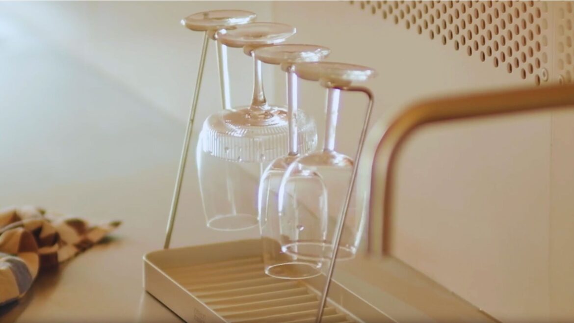 This Drying Rack Is a Lifesaver for Wine Glass Storage |