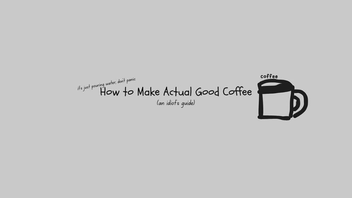 i was tired of feeling stupid about coffee, so i wrote this