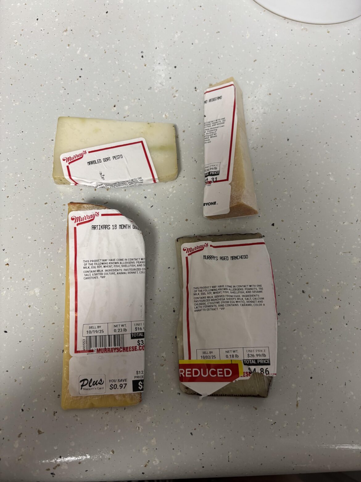 Cheese Haul from Kroger!