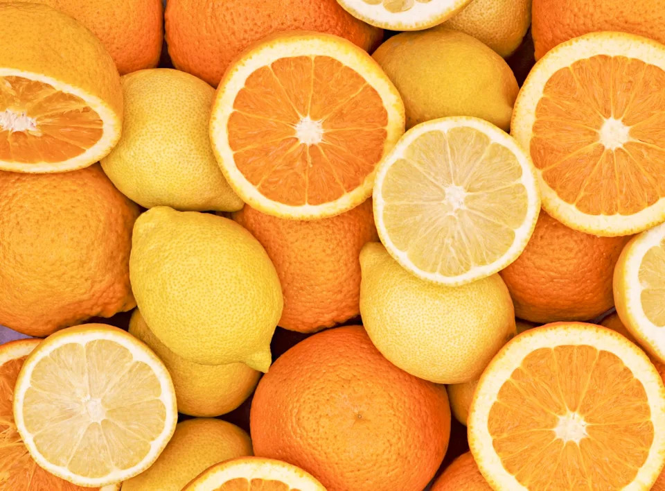 lemons and oranges