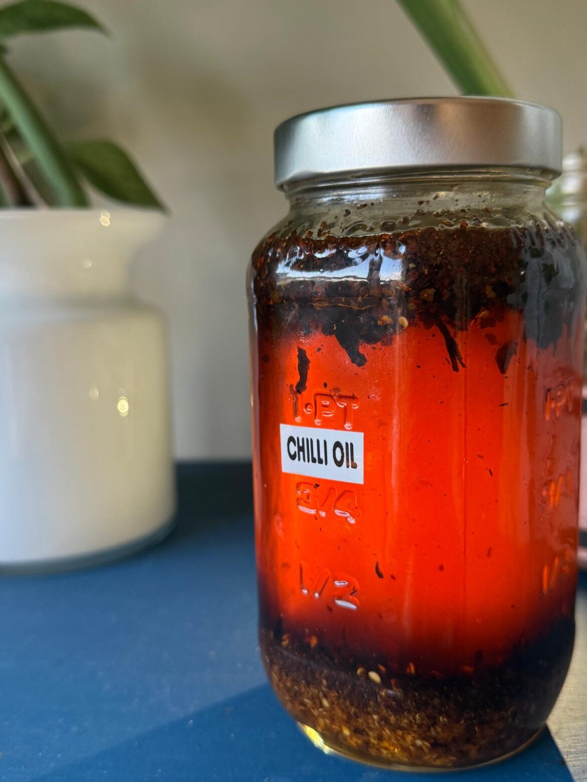 Fresh batch of chilli oil! Fresh batch of chilli oil!