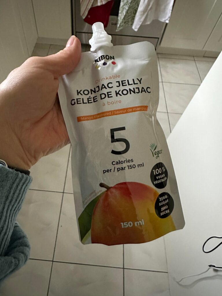 Interesting find: konjac jelly - 5 calories