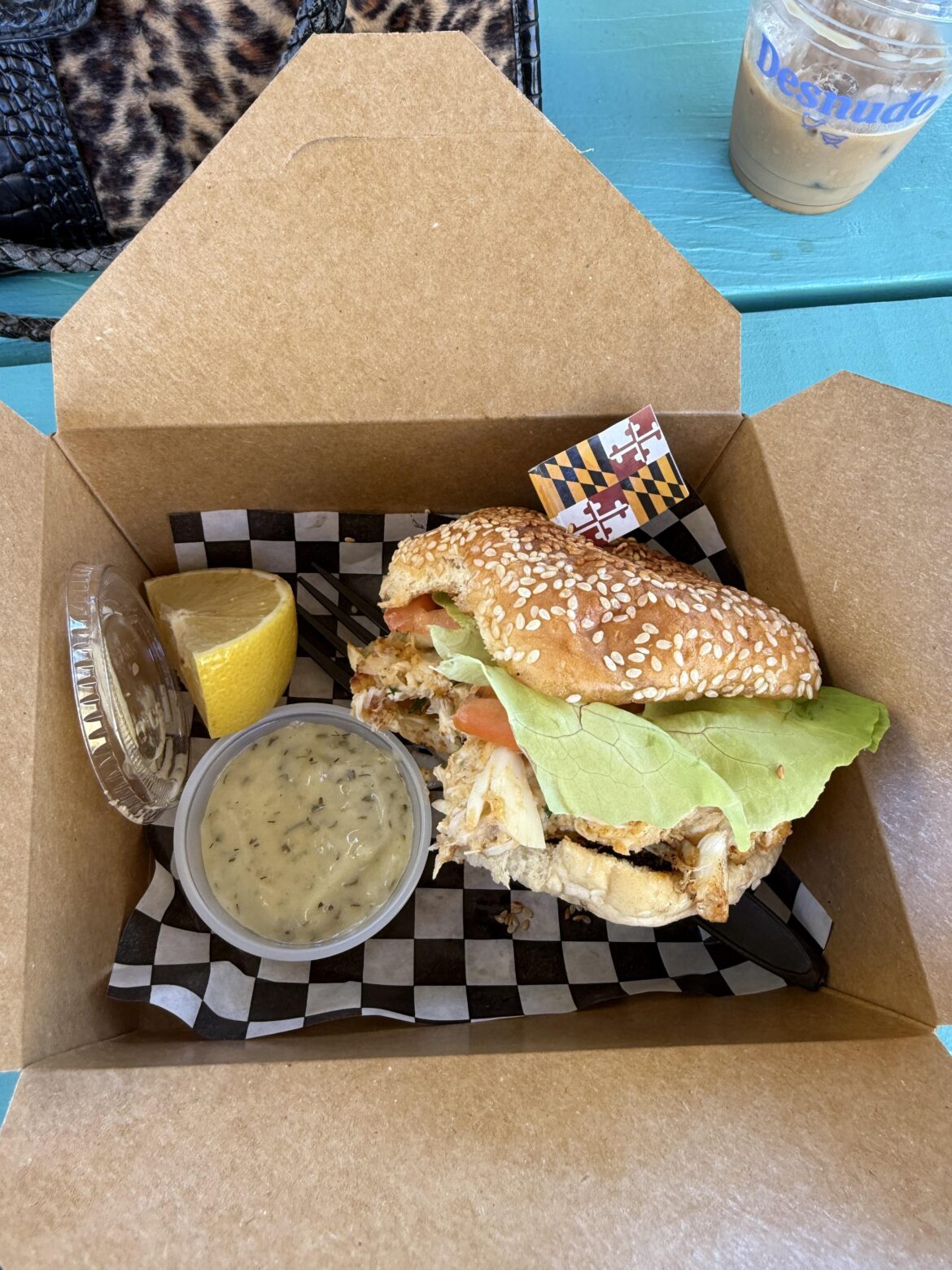 The Marylander - authentic and delicious MD style crab cake