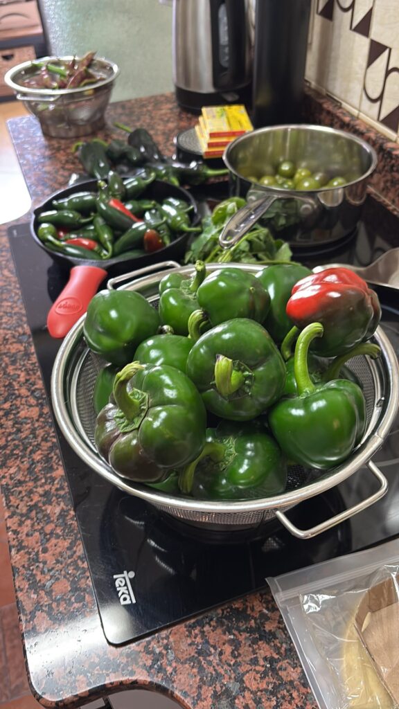 Still harvesting in November