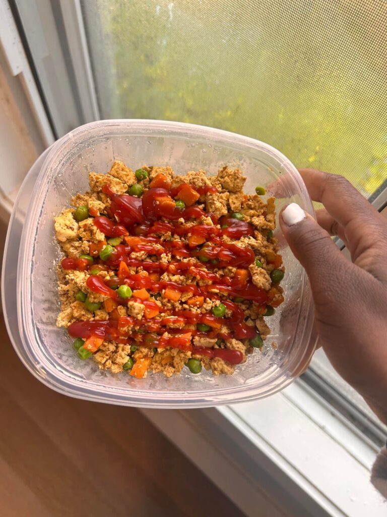 1190 cals, 95g of protein — Full day 😊