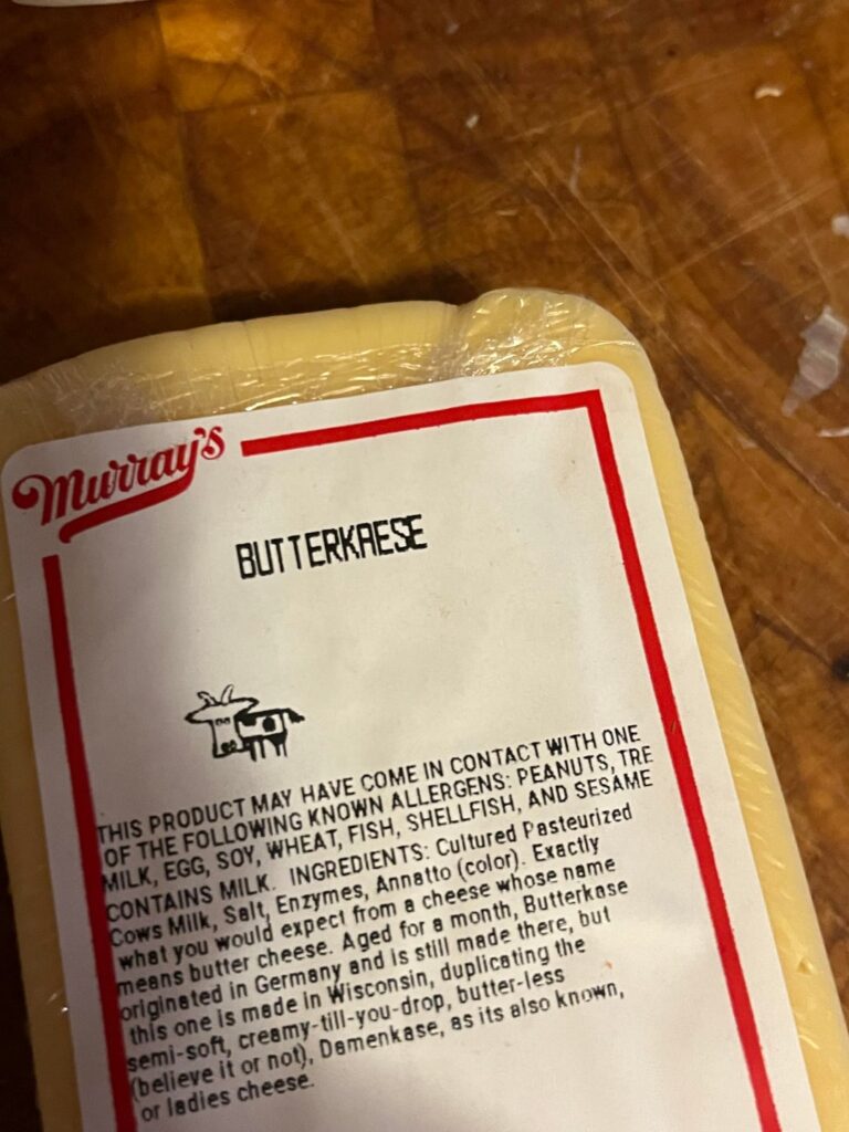 Butterkaese is a perfect cheese