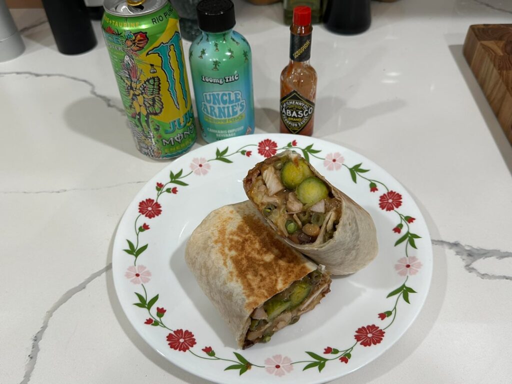 what sauce do you like with your thanksgiving burrito?