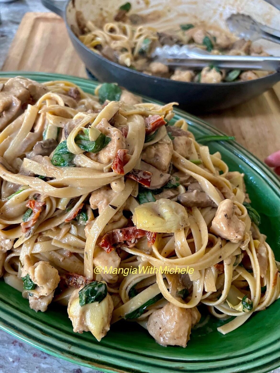 Fettuccine Chicken Marsala