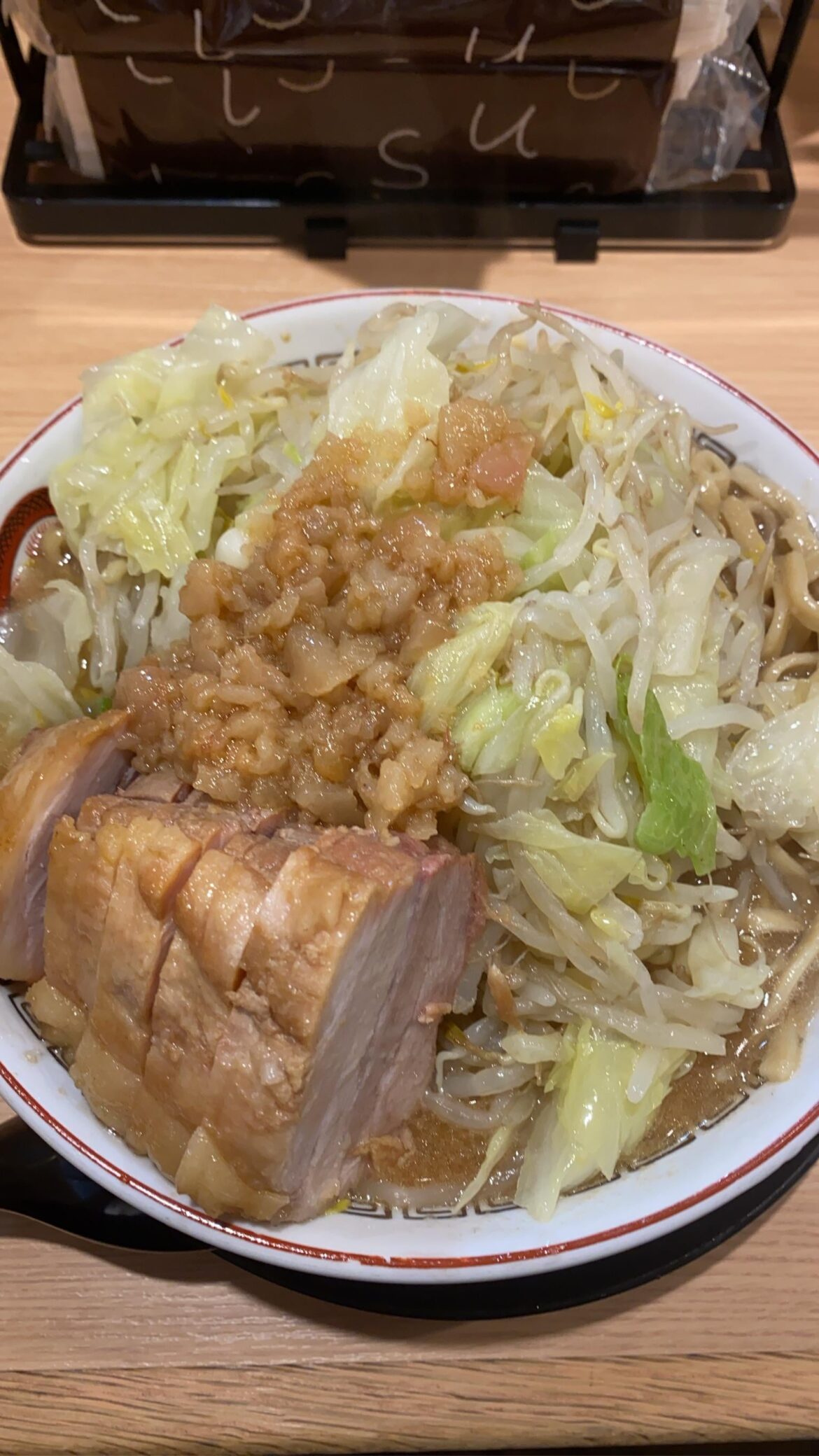 Jiro ramen at butayama