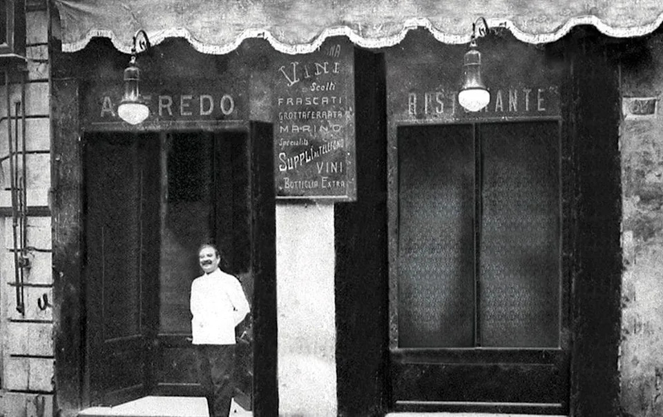 Alfredo Di Lelio fettuccine