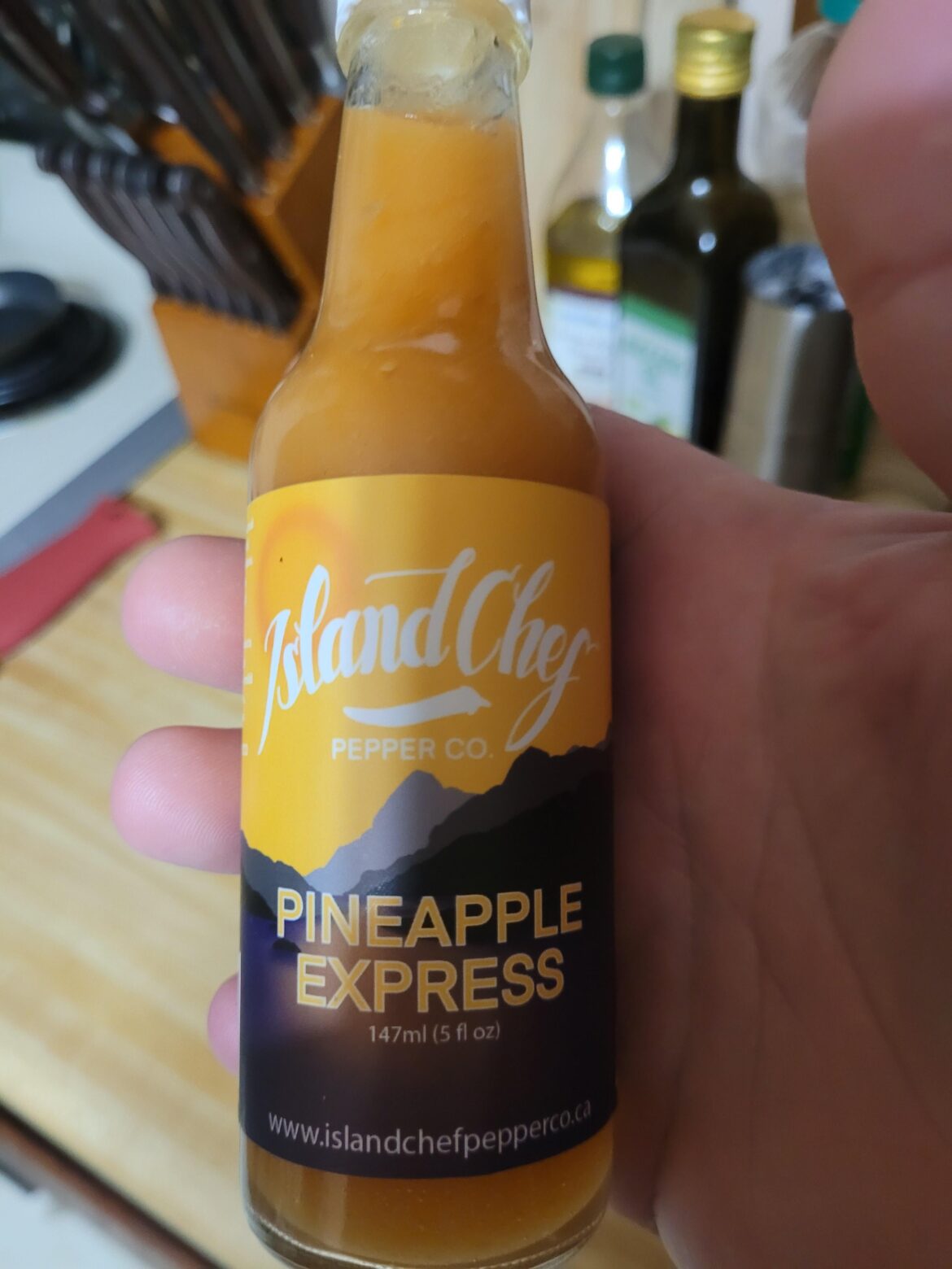 They don't skimp on the habanero on this one.